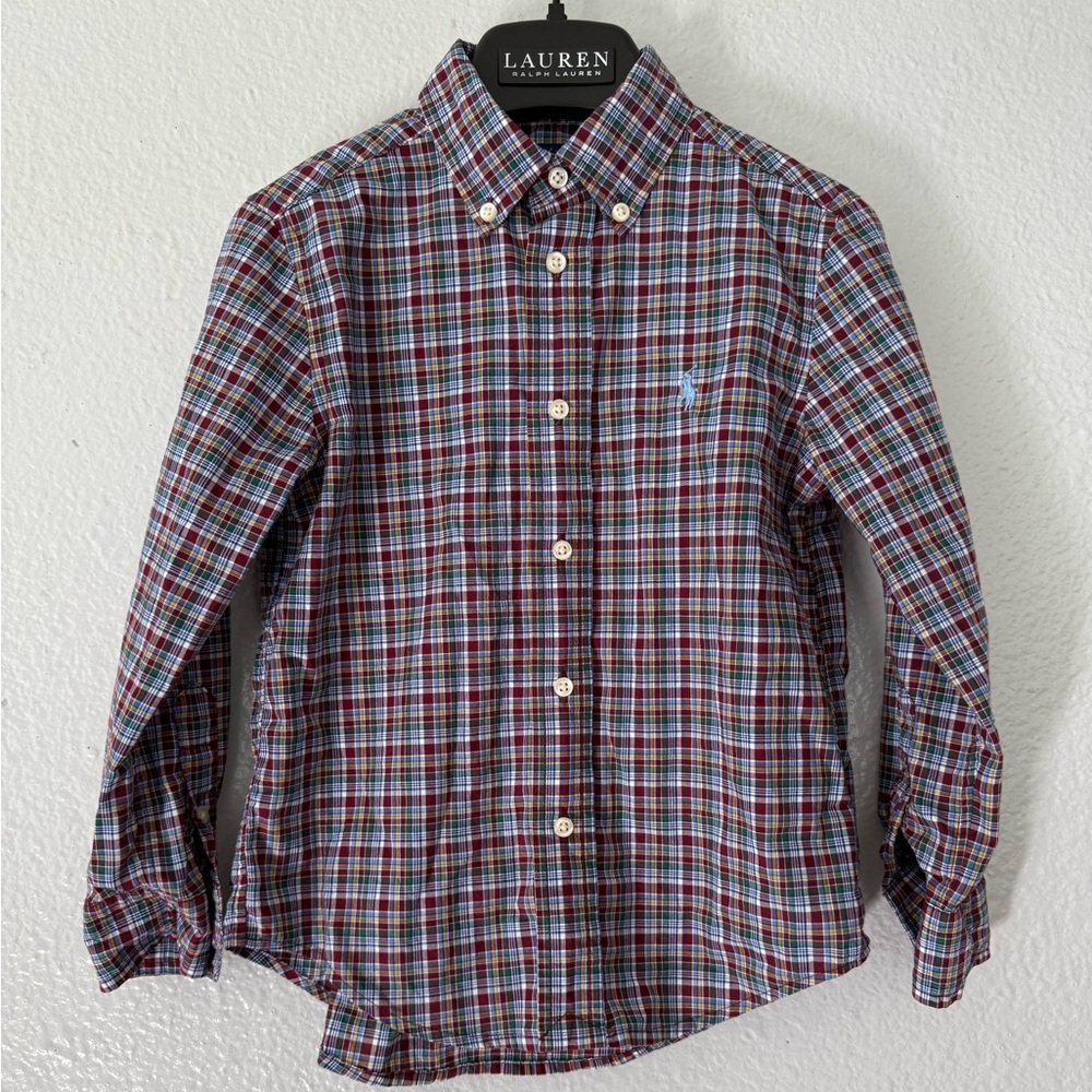 Ralph Lauren Toddler Fall Winter Dress Shirt Size: 4